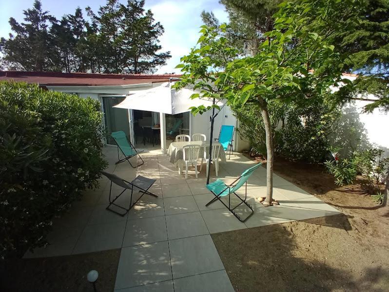 Maison Jardin Wifi - Climatisation - 100 M Plage Sauvage - 20 Min Perpignan Torreilles Esterno foto